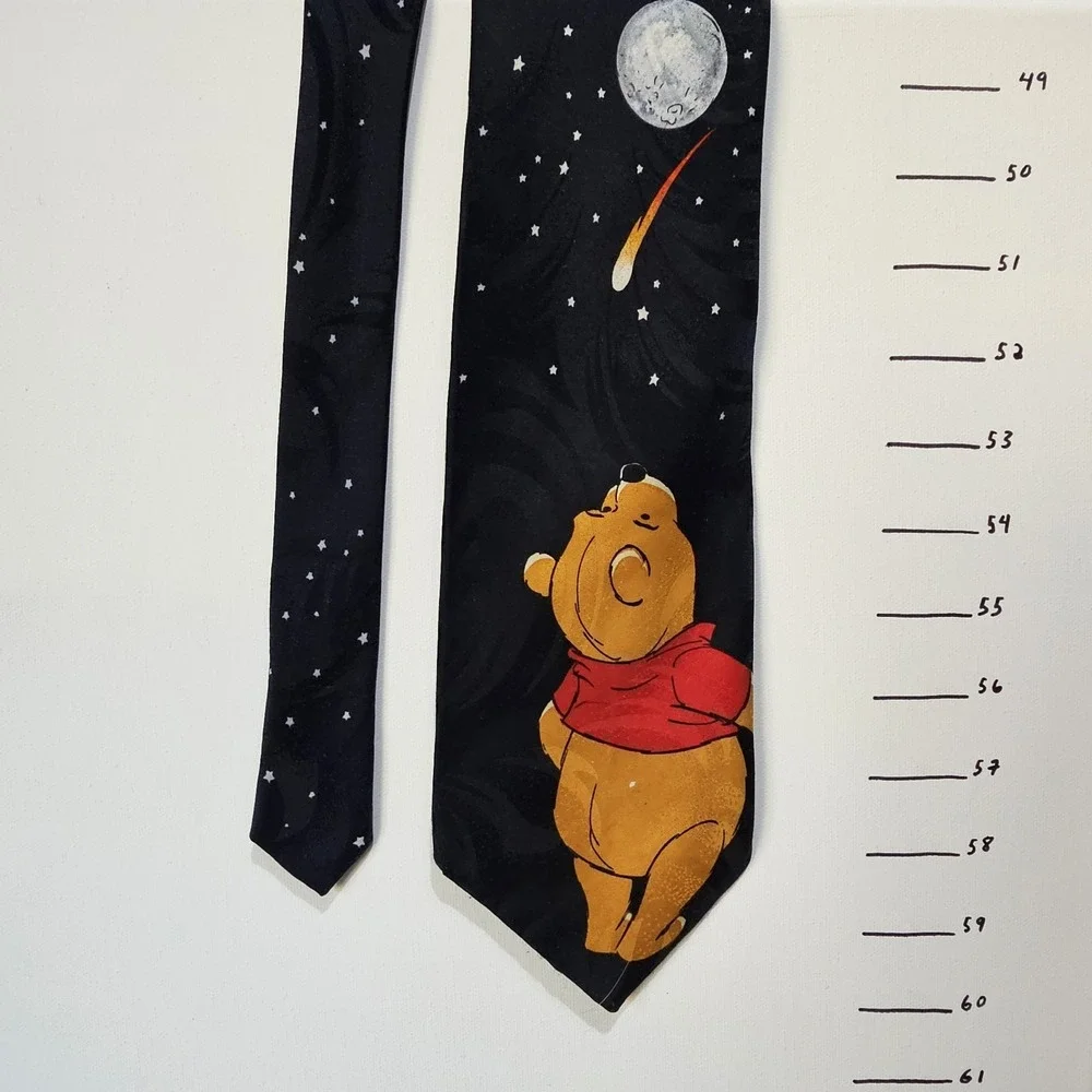 Winnie The Pooh Bear Neck Tie Disney Moon Comet